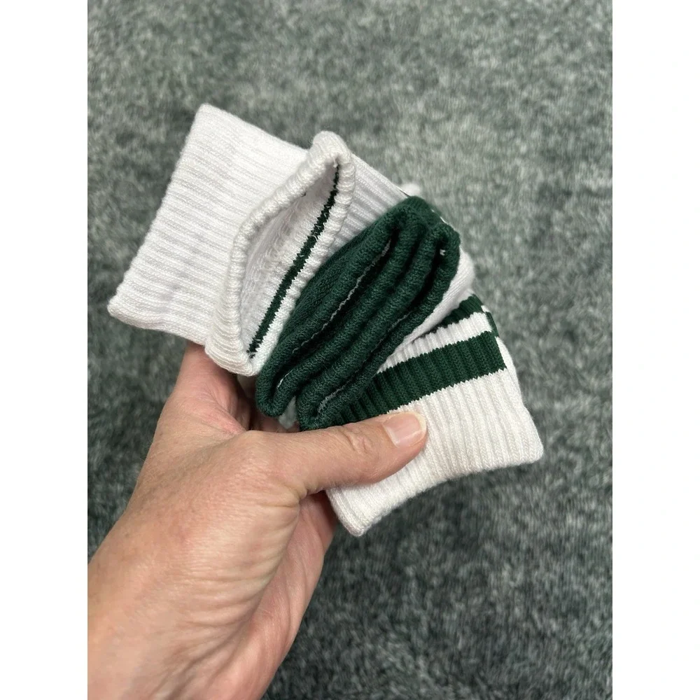 DSG Large (Women's 10+/Men's 8-13)3 Pack Crew Socks Field Green Combo (SC1)